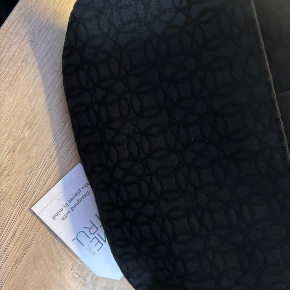 Black Patterned Bag